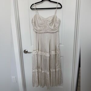 Off white Aqua dress